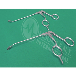 Moona E.N.T Instrument Arthroscopy Wide Biter Punch Forceps Set 30 Degree Right Left Curve 13 Cm Instrument chirurgical - Product Image 3