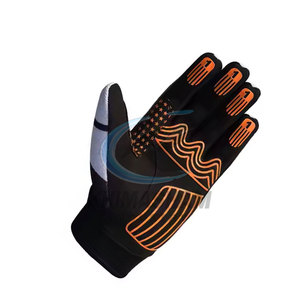 Leather Motorbike Gloves Stylish Outdoor Breathable Non-Slip Adjustable Wrist <b>Strap</b> Flexible Lightweight - Product Image 6