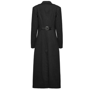 Top Hot Sell Women Black <b>Punk</b> Gothic Long Coat <b>Jackets</b> Cyberpunk Party Maxi <b>Jackets</b> 2026 - Product Image 2