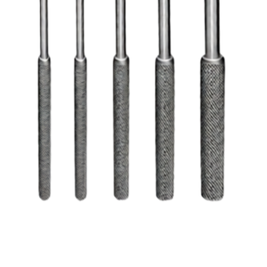 Juego de 6 Osteótomos Rectos de Acero Inoxidable con Puntas Cóncavas, Martillo Mead, Instrumentos Quirúrgicos Dentales Manuales para Implantes - Product Image 4