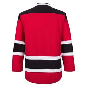 Maillot de hockey personnalisé en polyester respirant avec numéro imprimé, couleur personnalisable, 100 % polyester, vêtements de hockey sur glace - Product Image 2