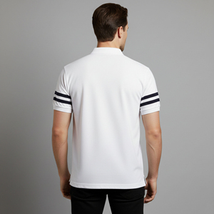 Camiseta con Logotipo Personalizado, Manga Corta, Corte Ajustado, Ecológica, Servicio OEM ODM, Nueva Moda, Transpirable, de Algodón para Hombre - Product Image 3