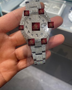 นาฬิกาข้อมือเพชรหรูหรา Shreeji Jewels สแตนเลสสตีล 40 มม. ระบบอนาล็อก กลไกอัตโนมัติ แฟชั่นสำหรับทุกเพศ พร้อม GPS นาฬิกาปลุก ระบบวันที่อัตโนมัติ กันน้ำ 3BAR คุณภาพสูง - Product Image 1