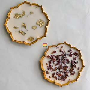 Bougie artisanale de luxe en forme de lotus pour la décoration de la maison |   Bol décoratif pour bougie flottante |   Fournisseur en gros Inde - Product Image 6