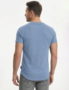 Camiseta Personalizada para Hombre, Tejido de Punto de Alta Calidad de 200g, Cuello Redondo, Manga Corta, Casual, Ecológica y Transpirable - Product Image 3