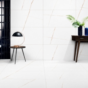 Carreaux de porcelaine finition sucre 600x1200mm, texture pierre, polis, pour sol et mur, intérieur, salon, chambre, cuisine. - Product Image 1