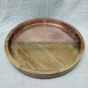Bandeja de madera de diseño moderno, bandeja de madera de mango, bandeja de madera de acacia, bandeja para servir, bandejas decorativas de madera a un precio muy asequible - Product Image 1
