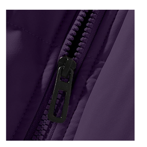 Veste matelassée à fermeture éclair avec logo personnalisé OEM pour hommes, grande taille, épaisse, vêtements de sport d'hiver avec col montant, vente en gros - Product Image 6
