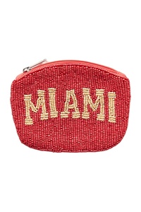 Seed Bead <b>Cuteness</b> Choice Handwork Colorful Beaded MINDSET Embroidery Coin <b>Purse</b> Stylish Beautiful Premium Fancy Trendy For Girl - Product Image 2