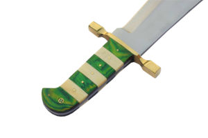 Couteaux Bowie de camping de qualité industrielle PRESTIGE BLADES en acier inoxydable, style artisanal, vente chaude, OEM, avec clip - Product Image 2
