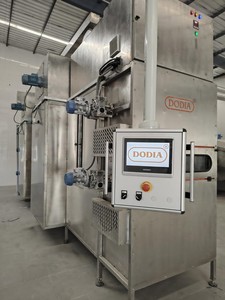 Machine de séchage automatique de flocons de riz en acier inoxydable, équipement de séchage alimentaire à air chaud, système de traitement continu industriel - Product Image 3