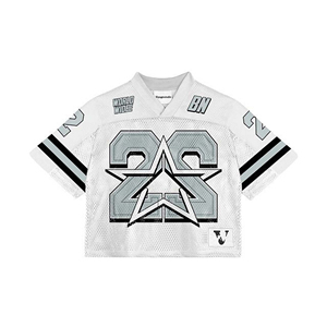 Conjunto Deportivo de Fútbol para Hombre, Tallas Grandes, Camiseta de Malla con Degradado de Color y Jersey de Fútbol, 100% Poliéster, Antibacterial, Secado Rápido, Venta al Por Mayor - Product Image 1