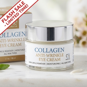 Vente Flash Crème pour les Yeux OEM Femme Collagène Anti-Rides Anti-Cernes Sans Cruauté Animale Hydratante Nettoyage en Profondeur Tous Types de Peau - Product Image 2