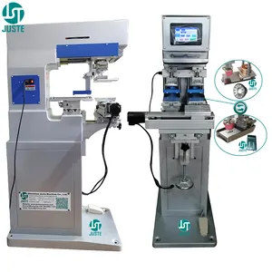 Mechanical Ink Cup Pad Printer Fully Electric Two Colour Tampo Pad Printing Machine For Large Wide Long Size Computer Keyboard