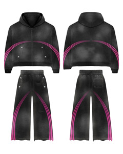 Chándal acampanado para hombre hecho a medida, transpirable, cómodo, superventas, chándal acampanado ligero de tendencia superior con tarifa barata - Product Image 6