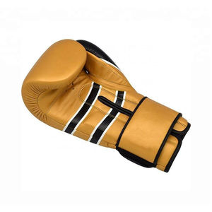 Guantes de Boxeo Profesionales para Sparring, de Cuero, con Acolchado Multicapa, Cierre de Gancho y Bucle Impermeable, Protección para la Muñeca, Logotipo Personalizado - Product Image 4