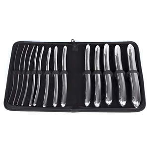 Juego de Dilatadores Uterinos de Doble Extremo Astrin Surgical de 14 Piezas (34 mm, 29/30 mm, 20 cm) de Acero Inoxidable MOL - Product Image 1