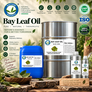 Aceite Esencial de Hoja de Laurel 100% Puro, Destilado al Vapor Natural, Aromático y Herbal - Para Cosméticos y Mezclas de Aromaterapia - Product Image 2