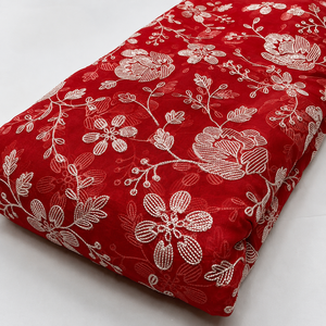 Wholesale Supply Sequin Embroidery <b>Fabric</b> Export Quality Mesh Net Garment Textile For Importers And Bulk Buyers For Sale - Product Image 6