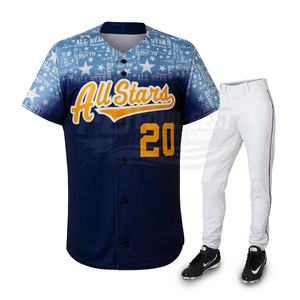 Camiseta de béisbol personalizada para hombre, uniforme rojo de manga corta con cuello en V, estampado sublimado con nombre del equipo 00, uniforme para adultos que absorbe la humedad - Product Image 4