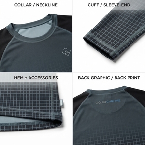 Rashguard de compression Premium OEM pour femmes BJJ MMA 210GSM en polyester recyclé, sublimation, manches longues, pour adultes, anti-humidité - Product Image 4