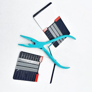 Pinzas Profesionales de Acero Inoxidable de Grado Quirúrgico para Extensiones de Cabello con Microperlas, Logotipo Personalizado, Mango Ergonómico Antideslizante, Precisión - Product Image 4