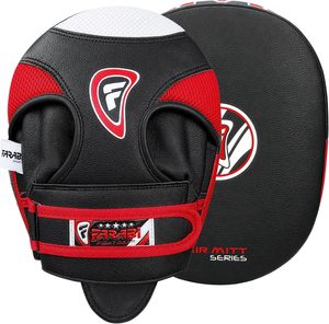 Gants de boxe d'arts martiaux rapides Farabi en cuir véritable avec sangle auto-agrippante personnalisable de qualité supérieure pour la MMA – Vente en gros - Product Image 5