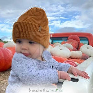 Gorro de bebé de calidad premium, tela elástica, ajuste perfecto para bebés, tacto suave, comodidad durante todo el día. - Product Image 5