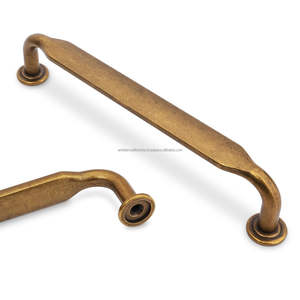 Poignée de tirage en métal minimaliste moderne, conçue pour des thèmes intérieurs élégants de meubles et tiroirs. - Product Image 2