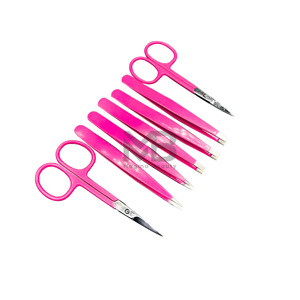 Pinzas para Cejas de Acero Inoxidable MAGMA BEAUTY, Tijeras para Cutículas, Duraderas, Ecológicas, Antiestáticas, de Lujo, en Colores Personalizados - Product Image 1