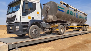 Thiết Kế <span class=keywords><strong>1</strong></span> 3*24M Sử Dụng Xe Tải Quy Mô <span class=keywords><strong>100</strong></span> Tấn Cầu Cân Xe Tải Quy Mô Với Giá Rẻ Giá - Product Image 2