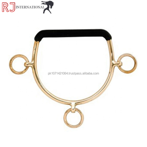 Mors de cheval en argent allemand, mors en acier argenté / Mors de course de chevaux en argent allemand de bonne qualité - Product Image 5
