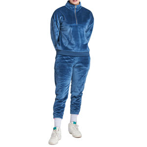 Women Velvet <b>Sexy</b> Two Piece Set <b>Crop</b> <b>Top</b> and Shorts Sweat Suits 2 Piece Cotton Women Velour Tracksuit Matching Sets - Product Image 1