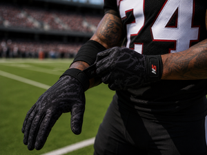 Gants de football américain d'hiver de haute qualité, rembourrés anti-impact pour une protection maximale, unisexe - Product Image 6
