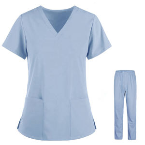 Tenue d'infirmière unisexe, combinaison de travail en spandex et polyester, taille XL, pour hôpital, dentisterie, esthétique, chirurgie, nouveaux designs personnalisables 2026 - Product Image 2