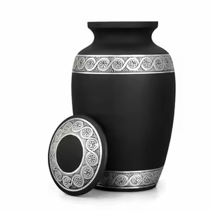 Urne funéraire pour adultes, motif bateau à voile coucher de soleil sur l'océan, en métal, pour usage en chapelle commémorative, vente chaude - Product Image 4