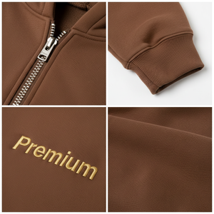 Fabricant de survêtements en coton surdimensionnés personnalisés, à marque privée, style streetwear, avec sweat à capuche et pantalon de jogging - Product Image 6