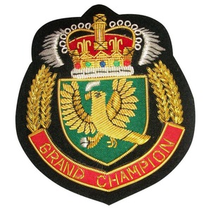 Badges 3D en feutre non tissé imprimé de haute qualité, brodés sur mesure, style vintage, isolation thermique pour la maison, OEM - Product Image 6