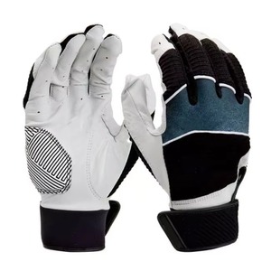 Direct Factory Professional Quality <b>Baseball</b> Softball Batting Gloves Men Leather Eco-Friendly Durable Right/Left Hand Men Gloves - Product Image 6