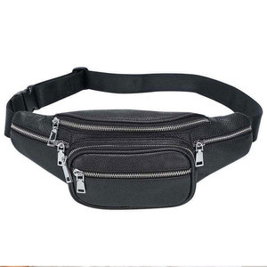 Sac banane unisexe en nylon Econex Sports avec sangle arquée détachable, fermeture éclair, étanche, souple, pochette de chasse 20-36L, minimaliste - Product Image 1