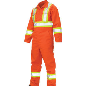 Overol de Seguridad Reflectante de Alta Visibilidad, Ropa de Trabajo Resistente para Protección de Trabajadores de la Construcción e Industriales - Product Image 1