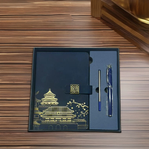 El cuaderno de tapa dura de cuero PU refleja su personalidad única hecha a mano para la organización del pensamiento - Product Image 4
