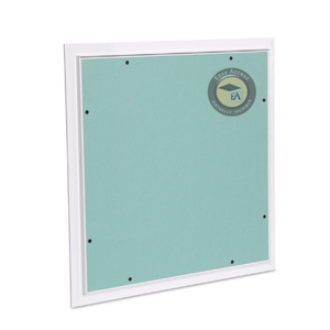 Plaque d'accès dissimulée premium 400x400mm en plaque de plâtre avec cadre en aluminium, porte d'inspection manuelle pour mur et plafond - Product Image 1