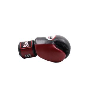 Gants de boxe Muay Thai sur mesure de haute qualité, respirants, avec sangles de poignet réglables, poignées antidérapantes et fermeture auto-agrippante. - Product Image 3