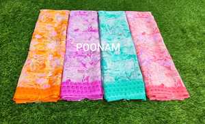 Sari de georgette de alta calidad con blusa, tela suave, sari para fiesta, proveedor mayorista, exportación a granel - Product Image 2