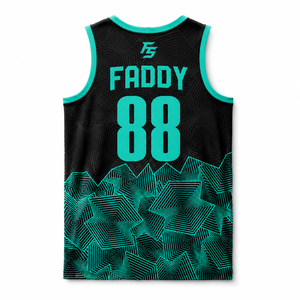 Maillot de basketball personnalisé par sublimation, respirant, séchage rapide, uniforme d'équipe, débardeur d'entraînement sportif en maille, vêtements de sport en gros - Product Image 2