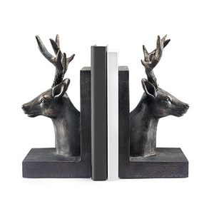 Serre-livres élégant en métal, finition premium, avec une structure solide et stable, idéal pour garder les livres bien organisés et bien sur pied, design moderne et élégant. - Product Image 5