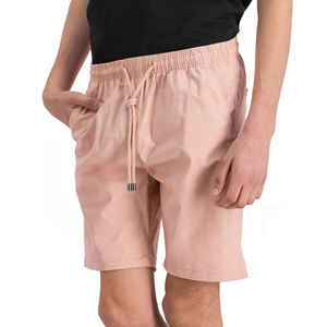 กางเกงขาสั้นผู้ชายน้ำหนักเบาออกแบบได้ตามต้องการชุดลำลองเอวกลางดีไซน์ล่าสุด - Product Image 1