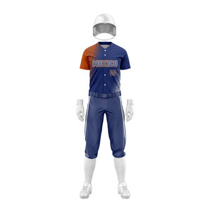 Conjunto de Uniforme de Béisbol de México, Jersey y Pantalones Sublimados, Nombre y Número Personalizados, Poliéster que Absorbe la Humedad, para Hombre Adulto, Todas las Temporadas - Product Image 2