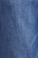 Jean en denim personnalisé pour femme, coupe skinny, taille mi-haute, devant plat, respirant, délavé clair, 6 poches, coupe droite, en coton biologique, pour l'été et l'hiver